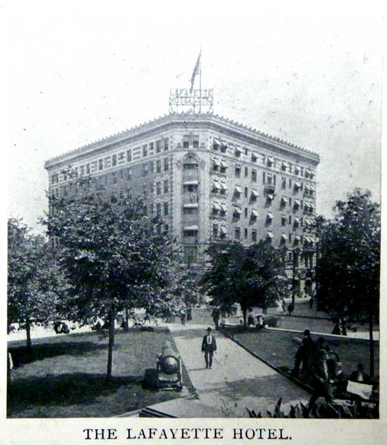 Lafayette Hotel in 1905